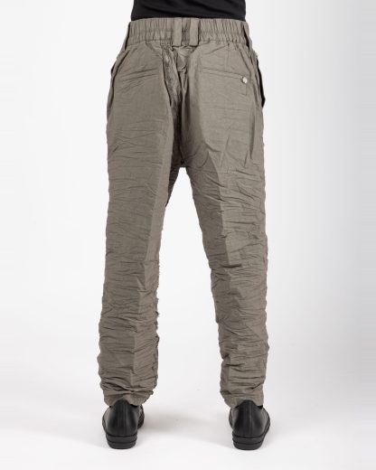 Taichi Murakami Men L P Cargo L:C Pants Trousers Herren Hose light cotton medium grey hide m 6