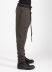 Taichi Murakami Men Sweat Pants Trousers Herren Hose Jogger cotton unbalanced jersey dark grey hide m 5