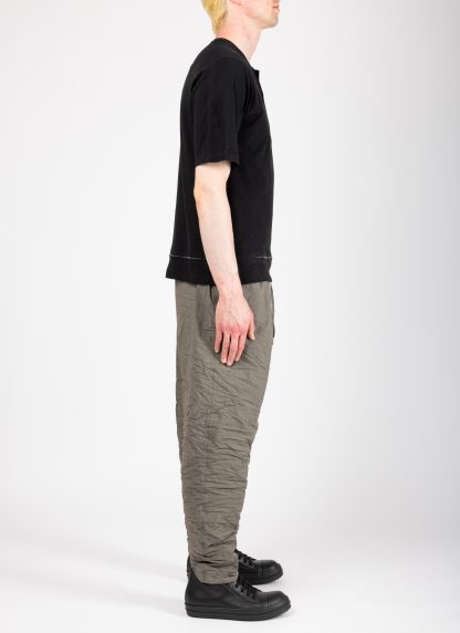 Taichi Murakami Men T Shirt Henley Neck Short Sleeve Herren Tshirt Tee dry cotton black hide m 5