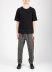Taichi Murakami Men T Shirt U Short Sleeve Herren Tshirt Tee dry cotton black hide m 3