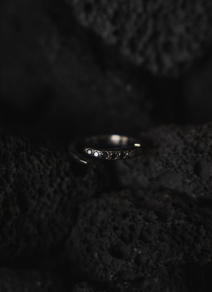 ROSA MARIA BIMBI 1 ST DIA BLK 1C Ring Jewellery Jewelry Schmuck 925 Sterling Silver Black Diamonds hide m 3