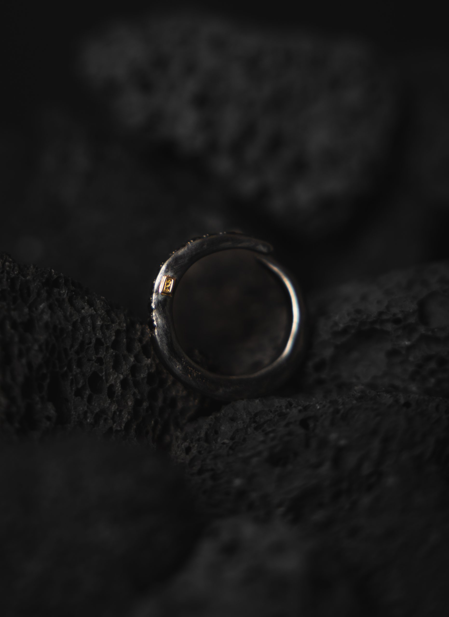 ROSA MARIA BIMBI 1 ST DIA BLK 1C Ring Jewellery Jewelry Schmuck 925 Sterling Silver Black Diamonds hide m 4