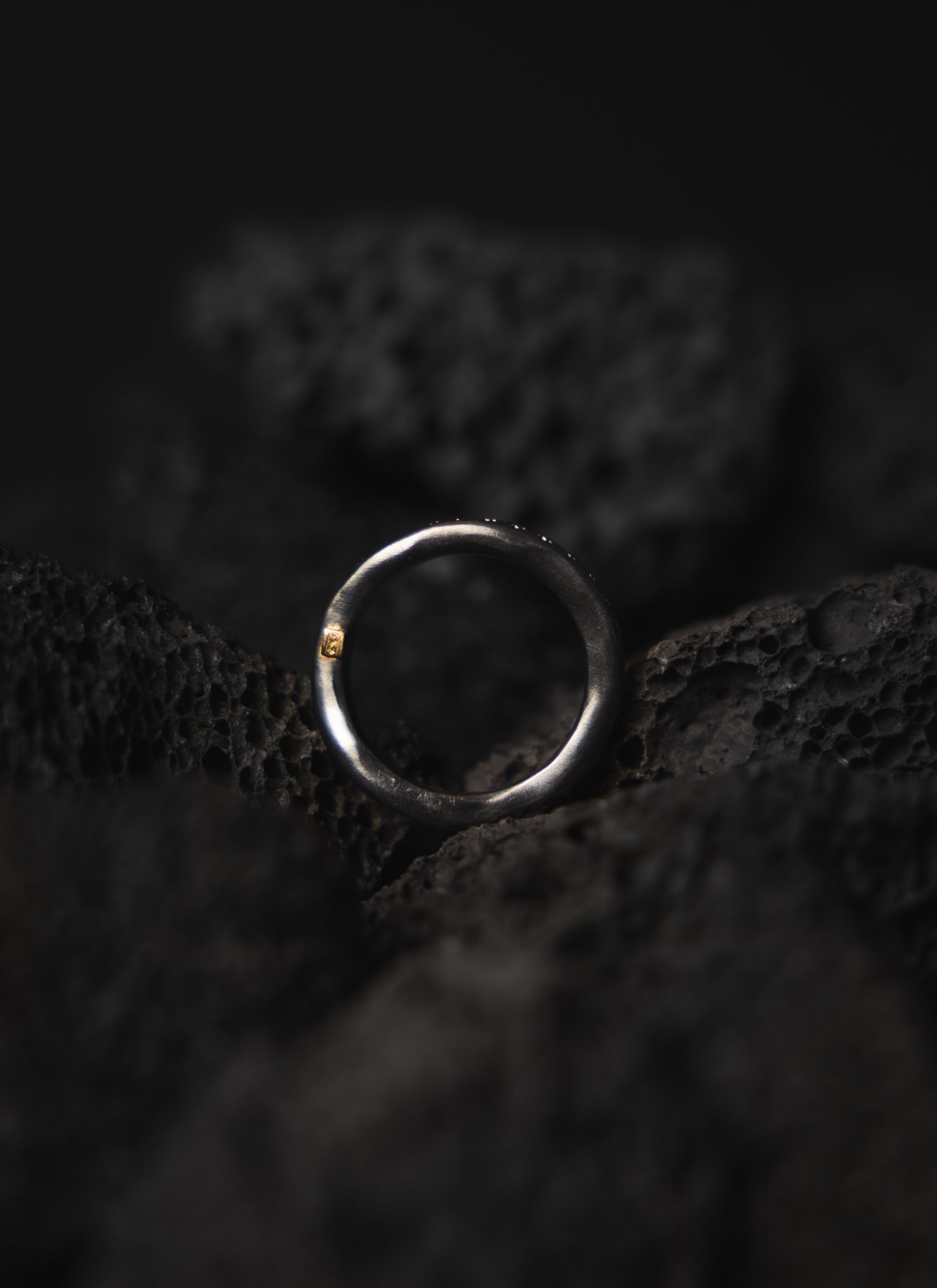 ROSA MARIA FAY ST DIA BLK Ring Jewellery Jewelry Schmuck 925 Sterling Silver Black Diamonds hide m 1