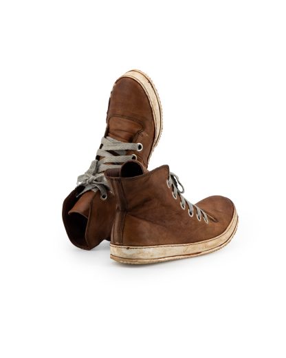 ADICIANNOVEVENTITRE A1923 AUGUSTA S2 Men Sneaker Herren Schuh dark brown kangaroo leather white rubber sole hide m 1
