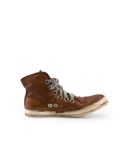 ADICIANNOVEVENTITRE A1923 AUGUSTA S2 Men Sneaker Herren Schuh dark brown kangaroo leather white rubber sole hide m 4