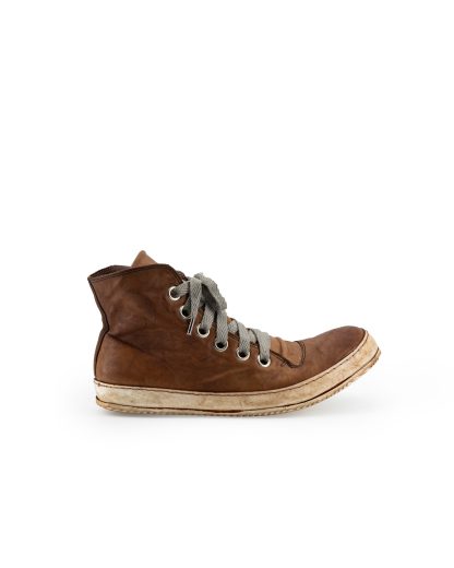 ADICIANNOVEVENTITRE A1923 AUGUSTA S2 Men Sneaker Herren Schuh dark brown kangaroo leather white rubber sole hide m 5