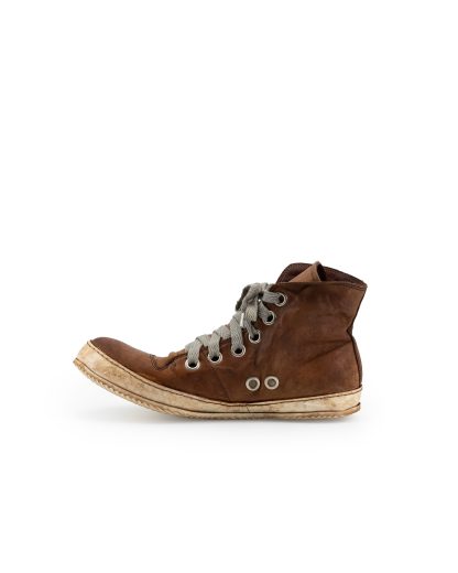 ADICIANNOVEVENTITRE A1923 AUGUSTA S2 Men Sneaker Herren Schuh dark brown kangaroo leather white rubber sole hide m 6