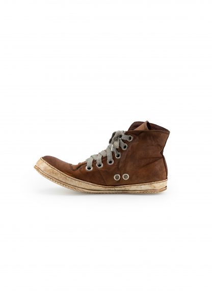 ADICIANNOVEVENTITRE A1923 AUGUSTA S2 Men Sneaker Herren Schuh dark brown kangaroo leather white rubber sole hide m 6