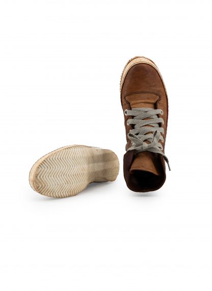 ADICIANNOVEVENTITRE A1923 AUGUSTA S2 Men Sneaker Herren Schuh dark brown kangaroo leather white rubber sole hide m 8