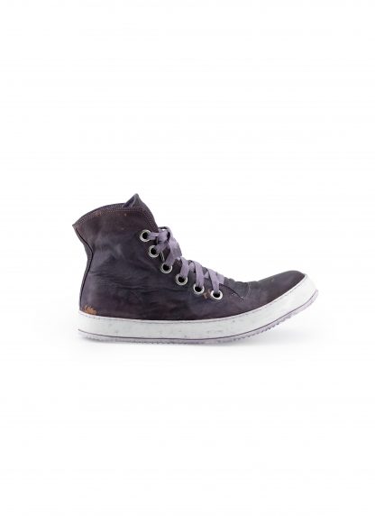 ADICIANNOVEVENTITRE A1923 AUGUSTA S2 Men Sneaker Herren Schuh dark purple kangaroo leather white rubber sole hide m 4