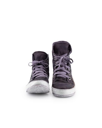 ADICIANNOVEVENTITRE A1923 AUGUSTA S2 Men Sneaker Herren Schuh dark purple kangaroo leather white rubber sole hide m 6