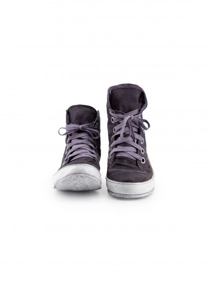 ADICIANNOVEVENTITRE A1923 AUGUSTA S2 Men Sneaker Herren Schuh dark purple kangaroo leather white rubber sole hide m 6