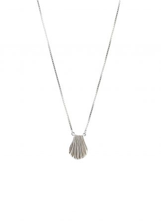 MA+ Maurizio Amadei A B70S:C2 Silver Shell Bag Necklace Halskette 925 sterling silver hide m 1