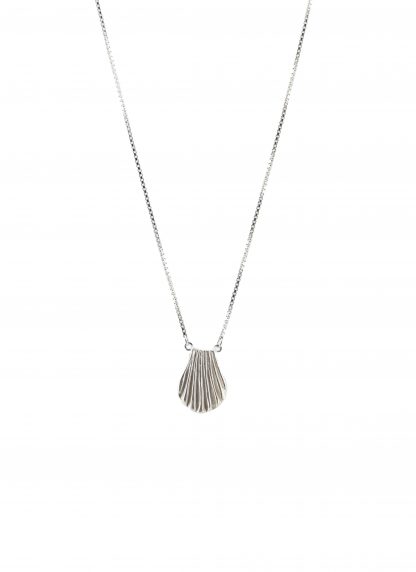 MA+ Maurizio Amadei A B70S:C2 Silver Shell Bag Necklace Halskette 925 sterling silver hide m 1