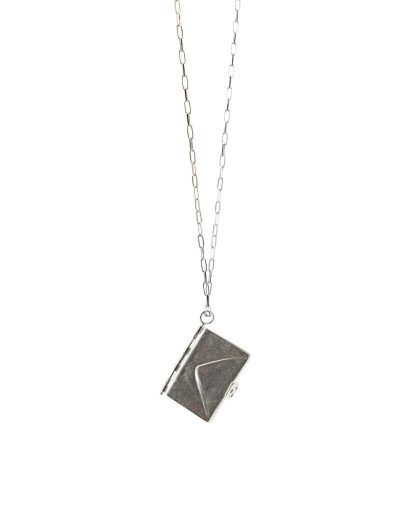 MA+ Maurizio Amadei A WS:C Silver Wallet Necklace Halskette 925 sterling silver hide m 1
