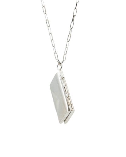 MA+ Maurizio Amadei A WS:C Silver Wallet Necklace Halskette 925 sterling silver hide m 2