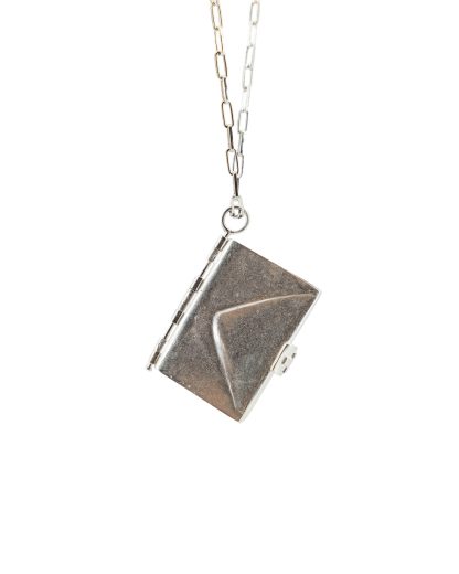 MA+ Maurizio Amadei A WS:C Silver Wallet Necklace Halskette 925 sterling silver hide m 3
