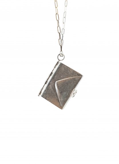 MA+ Maurizio Amadei A WS:C Silver Wallet Necklace Halskette 925 sterling silver hide m 3
