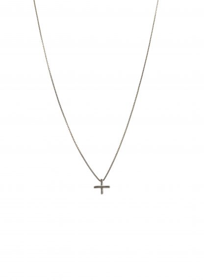 MA+ Maurizio Amadei AC60:C Cross Pendant Necklace Halskette 925 sterling silver hide m 1