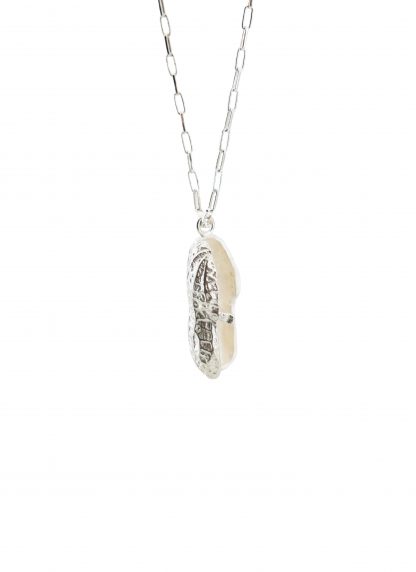 MA+ Maurizio Amadei AU3:C Light Peanut Locket Silver Necklace Halskette 925 sterling silver hide m 3