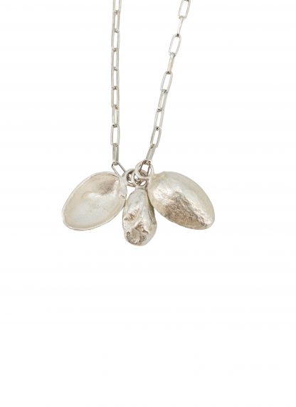 MA+ Maurizio Amadei AU4:C Pistachio Necklace Halskette 925 sterling silver hide m 4