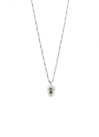 MA+ Maurizio Amadei AU51:C Med Acorn Necklace Halskette 925 sterling silver hide m 1