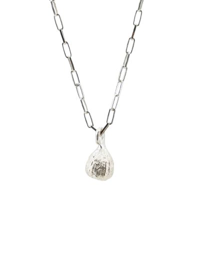 MA+ Maurizio Amadei AU6:C Mini Fig Necklace Halskette 925 sterling silver hide m 2