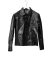 MA+ Maurizio Amadei macross J250 VA 1.0 Men Trucker Jacket Herren Jacke leder vachetta cow leather black hide m 1