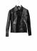 MA+ Maurizio Amadei macross J250 VA 1.0 Men Trucker Jacket Herren Jacke leder vachetta cow leather black hide m 1