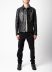 MA+ Maurizio Amadei macross J250 VA 1.0 Men Trucker Jacket Herren Jacke leder vachetta cow leather black hide m 3