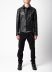 MA+ Maurizio Amadei macross J250 VA 1.0 Men Trucker Jacket Herren Jacke leder vachetta cow leather black hide m 4