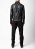 MA+ Maurizio Amadei macross J250 VA 1.0 Men Trucker Jacket Herren Jacke leder vachetta cow leather black hide m 6