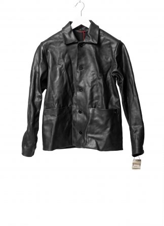 MA+ Maurizio Amadei macross J46 VA 10 Men 4 Pocket Square Jacket Herren Jacke leder vachetta cow leather black hide m 1