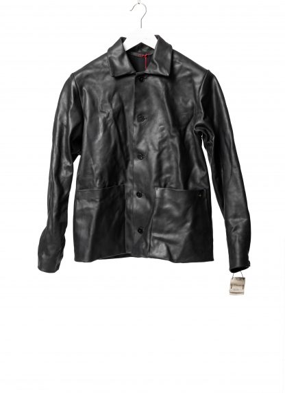 MA+ Maurizio Amadei macross J46 VA 10 Men 4 Pocket Square Jacket Herren Jacke leder vachetta cow leather black hide m 1
