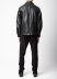 MA+ Maurizio Amadei macross J46 VA 10 Men 4 Pocket Square Jacket Herren Jacke leder vachetta cow leather black hide m 7