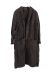BIEK VERSTAPPEN COBL02 M Shawl Collar Coat Men Herren Mantel hand dyed belgian linen dark grey hide m 1