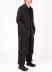 BIEK VERSTAPPEN COBL02 M Shawl Collar Coat Men Herren Mantel hand dyed belgian linen dark grey hide m 6