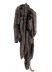 BIEK VERSTAPPEN FSS Felted Scarf hand dyed silk grey hide m 1