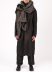 BIEK VERSTAPPEN FSS Felted Scarf hand dyed silk grey hide m 3