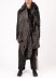 BIEK VERSTAPPEN FSS Felted Scarf hand dyed silk grey hide m 5