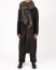 BIEK VERSTAPPEN FWS Felted Scarf hand dyed wool grey hide m 3