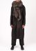 BIEK VERSTAPPEN FWS Felted Scarf hand dyed wool grey hide m 3