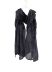 BIEK VERSTAPPEN Felted Scarf hand dyed linen dark blue grey hide m 1
