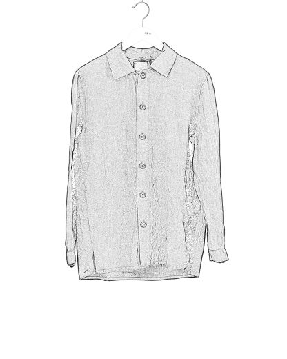 BIEK VERSTAPPEN TO15 M Men Regular Fit Shirt Herren Hemd linen hand dyed dark grey hide m 2
