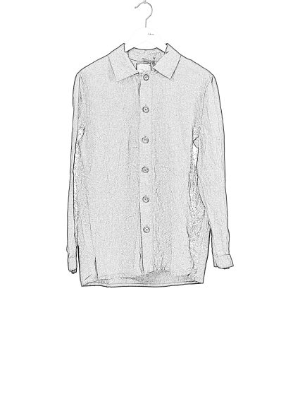 BIEK VERSTAPPEN TO15 M Men Regular Fit Shirt Herren Hemd linen hand dyed dark grey hide m 2