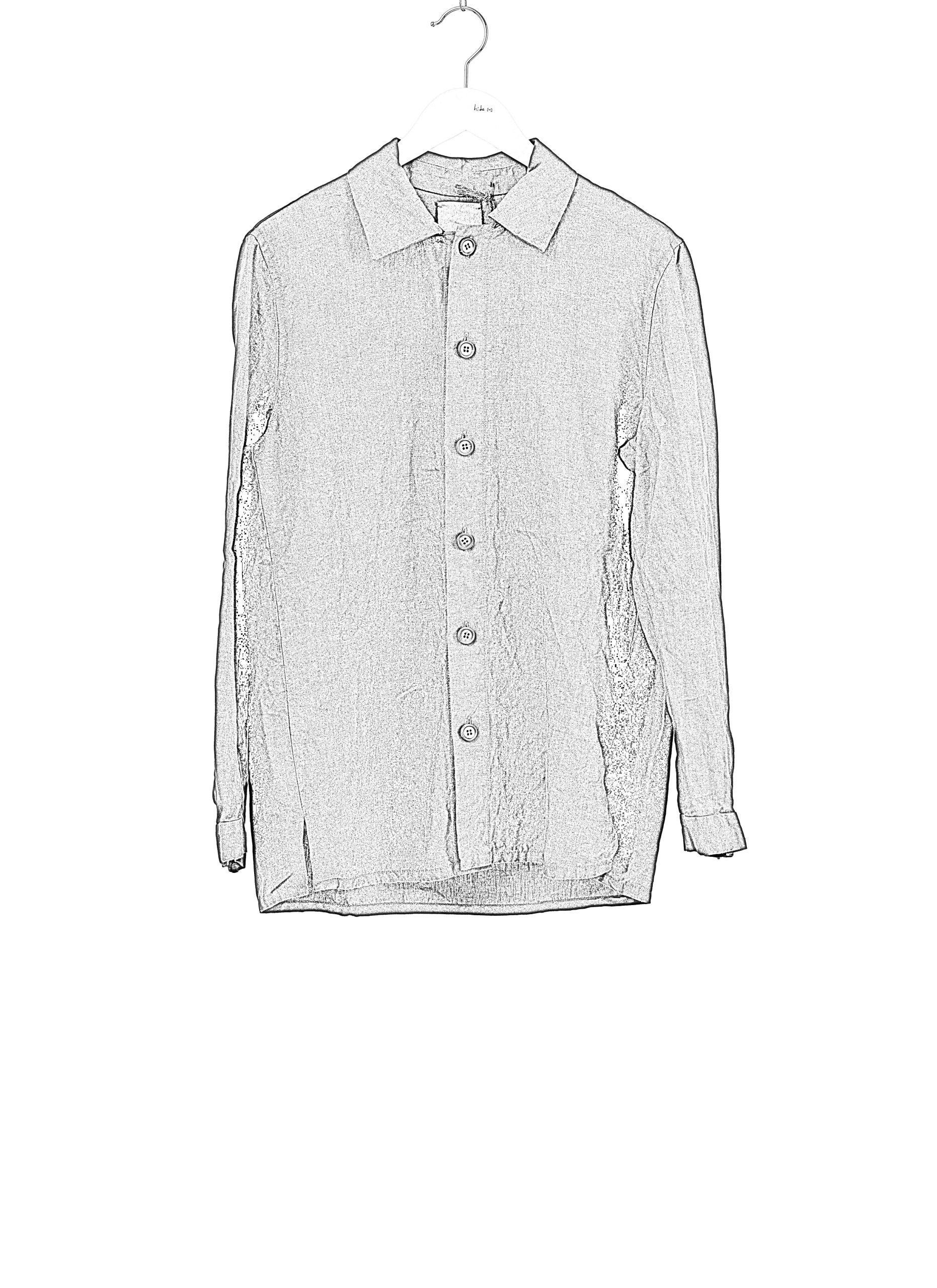 BIEK VERSTAPPEN TO15 M Men Regular Fit Shirt Herren Hemd linen hand dyed dark grey hide m 2 BIEK VERSTAPPEN TO15 M Men Regular Fit Shirt Herren Hemd linen hand dyed dark grey hide m 2