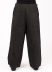 BIEK VERSTAPPEN TR15 M Men Drawstring Pants Herren Hose hand dyed cotton linen dark grey hide m 6
