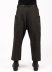 BIEK VERSTAPPEN TRC011 M Men Round Pocket Pants Herren Hose hand dyed cotton linen dark grey hide m 7