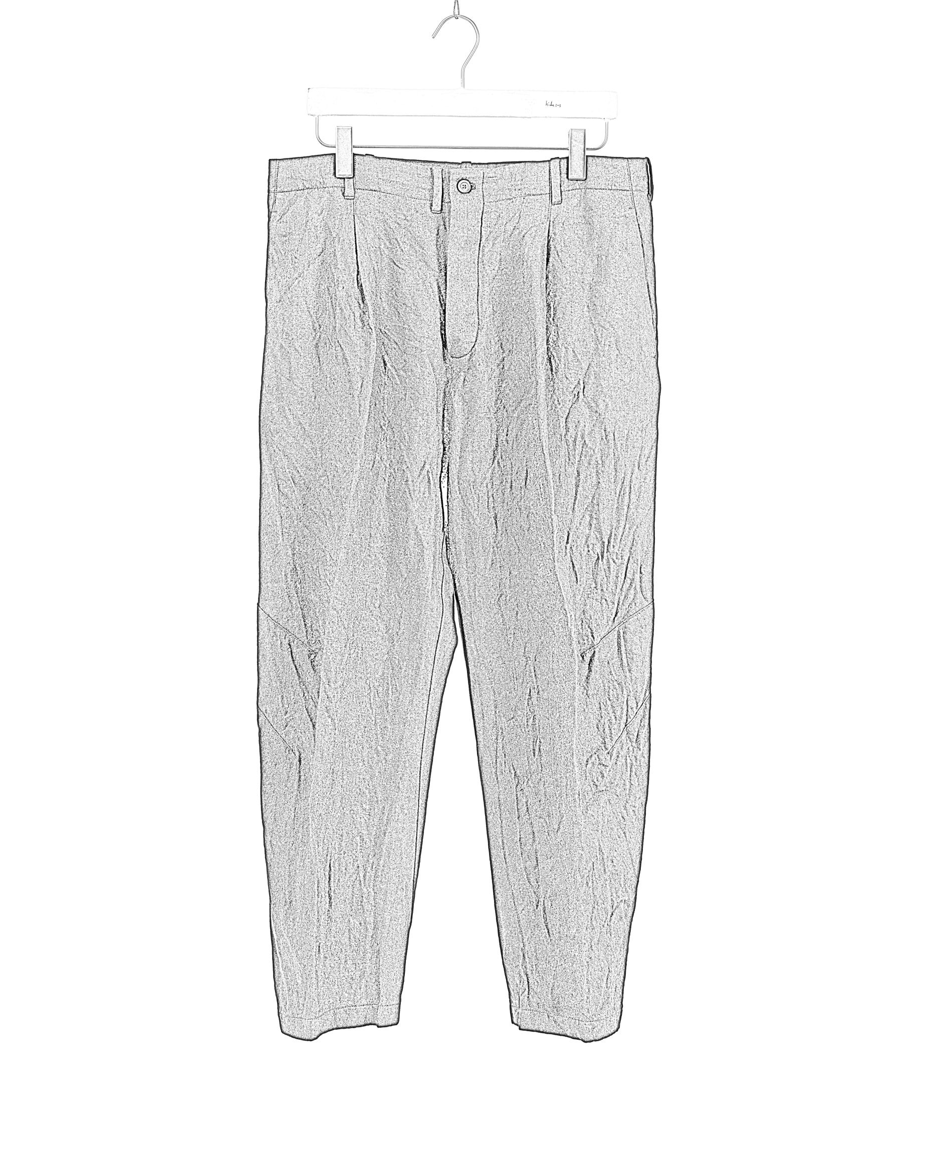 FORME D’EXPRESSION HP130 DM1B Men Baggy Casual Pants Herren Hose Trousers wool linen black hide m 2 FORME D’EXPRESSION HP130 DM1B Men Baggy Casual Pants Herren Hose Trousers wool linen black hide m 2