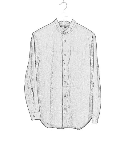 FORME D’EXPRESSION HS020 FC7B Men Outil Shirt Herren Hemd cotton black hide m 2